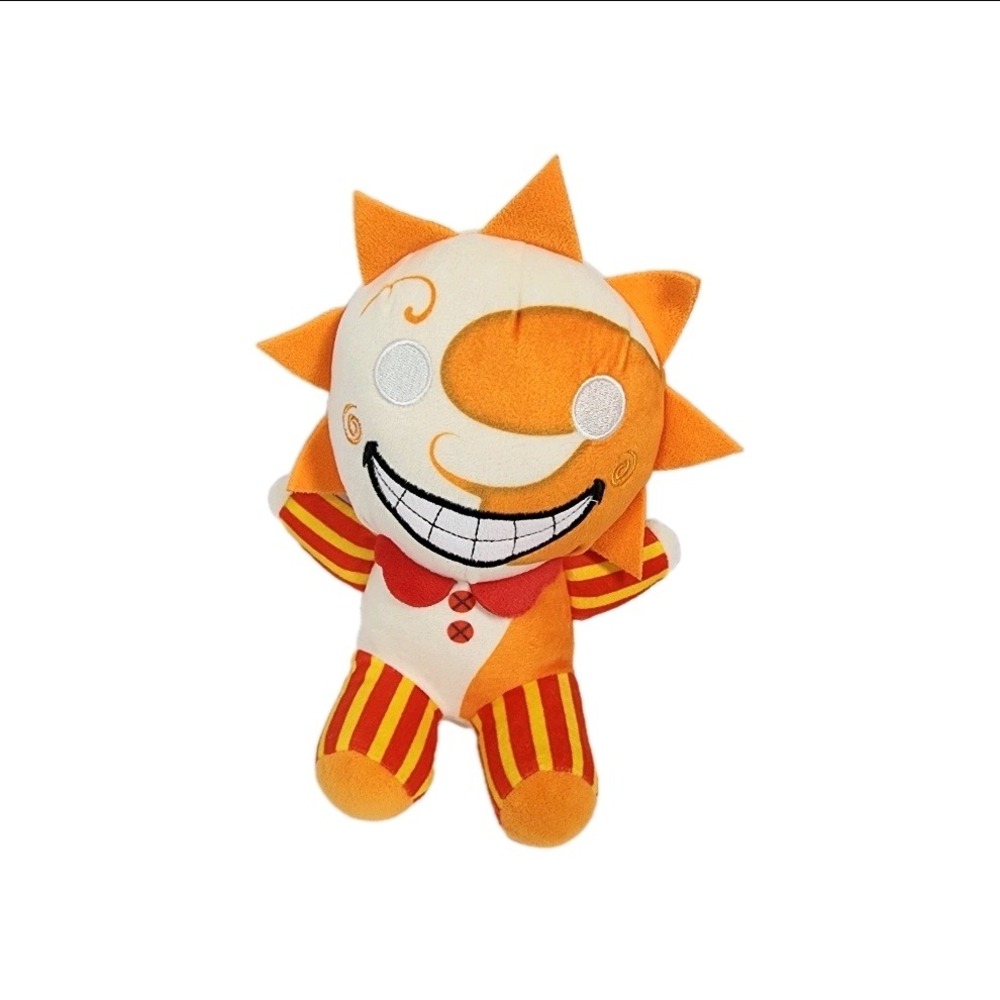 Five Nights at Freddys Sun Plush Toy Stuffed Animal Orange White Character